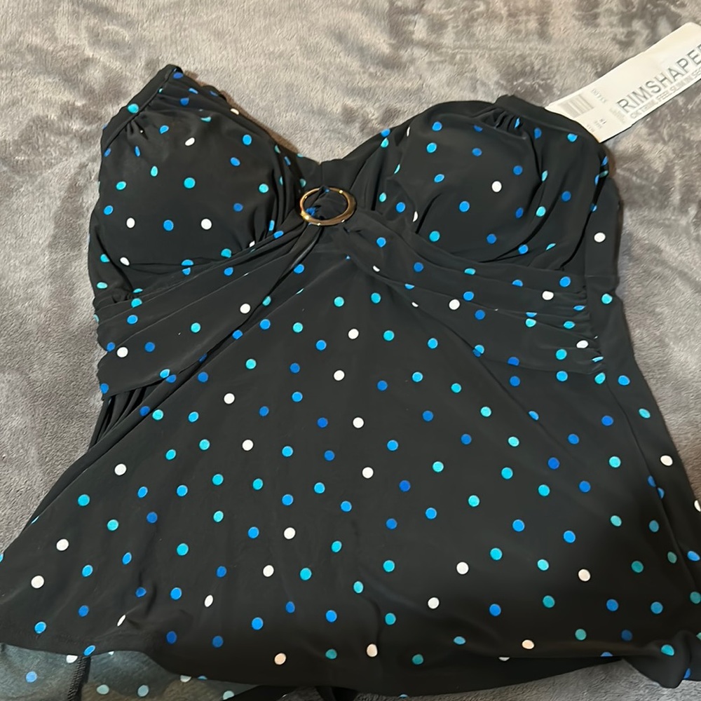 Women's Tankini Swim Top NWT